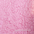 Dyed Sherpa Fleece Velvet Fabric